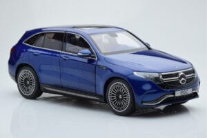 Mercedes EQC 400 Brilliant Blå NZG 1:18 B66963757 Metal — billede 6 af 8