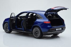 Mercedes EQC 400 Brilliant Blå NZG 1:18 B66963757 Metal — billede 7 af 8