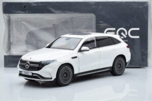 Mercedes EQC 400 Diamond Hvid NZG 1:18 B66963756 Metal — billede 8 af 8