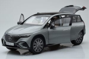 Mercedes EQE SUV X294 AMG Line Alpine Grå NZG 1:18 B66960837 Metal — billede 2 af 8
