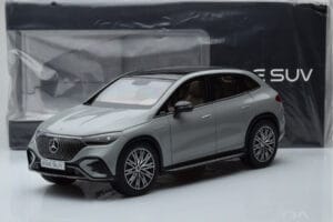 Mercedes EQE SUV X294 AMG Line Alpine Grå NZG 1:18 B66960837 Metal — billede 8 af 8
