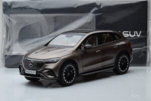 Mercedes EQE SUV X294 AMG Line Velvet Brun NZG 1:18 B66960836 Metal — billede 8 af 8