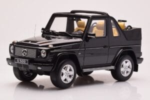Mercedes G500 W463 Cabriolet Obsidian Sort Otto 1:18 OT1040