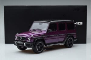 Mercedes G63 AMG W463 Crazy Color Galactic Beam Dealer Edition GT Spirit 1:18 B66961014 Resin — billede 6 af 6