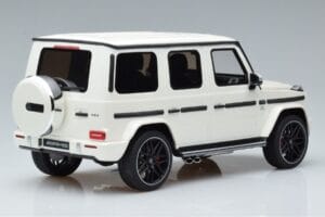 Mercedes AMG G63 W463 Hvid GT Spirit 1:18 KJ038 Metal — billede 2 af 6