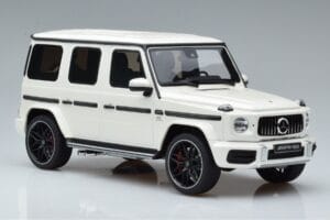 Mercedes AMG G63 W463 Hvid GT Spirit 1:18 KJ038 Metal — billede 4 af 6