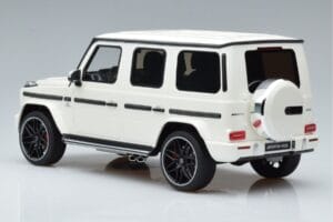 Mercedes AMG G63 W463 Hvid GT Spirit 1:18 KJ038 Metal — billede 5 af 6