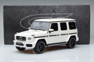 Mercedes AMG G63 W463 Hvid GT Spirit 1:18 KJ038 Metal — billede 6 af 6