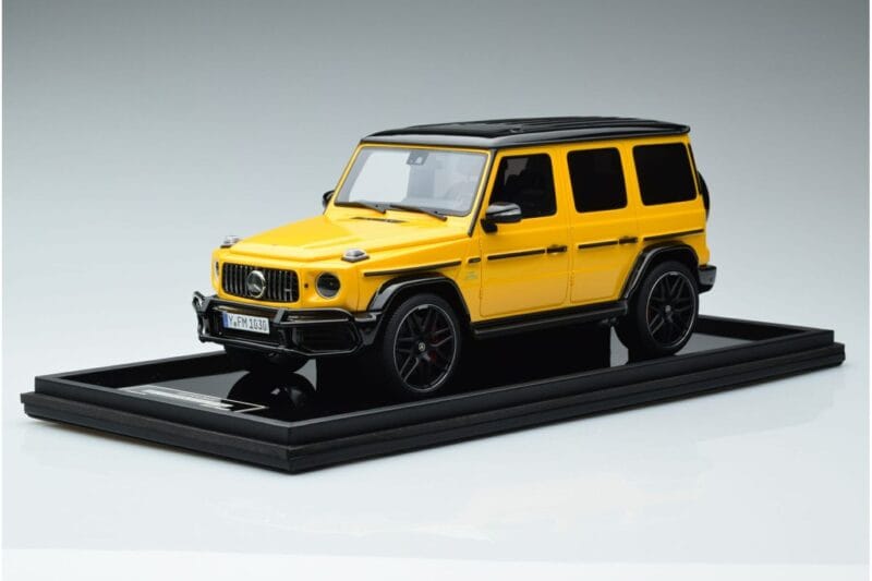 Mercedes AMG G63 W463 Gul MotorHelix 1:18 MH018 Y Resin