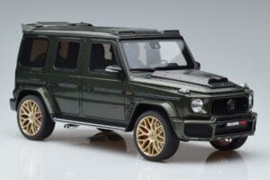 Mercedes G63 Brabus 700 Widestar W463 Grøn GT Spirit 1:18 GT274 Resin — billede 4 af 6
