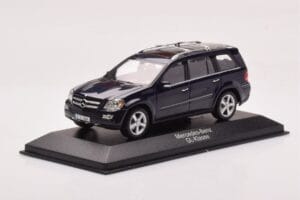 Mercedes GL X164 Tanzanite Blå Minichamps 1:43 B66962228 Metal — billede 2 af 4