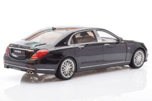 Mercedes Maybach S-Class W222 Brabus 900 Obsidian Sort Almost Real 1:18 860102 Metal — billede 3 af 8