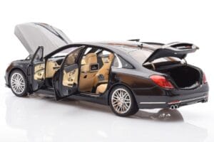 Mercedes Maybach S-Class W222 Brabus 900 Obsidian Sort Almost Real 1:18 860102 Metal — billede 5 af 8