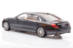 Mercedes Maybach S-Class W222 Brabus 900 Obsidian Sort Almost Real 1:18 860102 Metal — billede 7 af 8