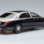 Mercedes Maybach S600 W222 Sort Sølv GT Spirit 1:18 GT237 Resin - image 2 of 6