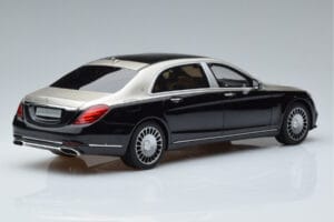 Mercedes Maybach S600 W222 Sort Sølv GT Spirit 1:18 GT237 Resin — billede 2 af 6