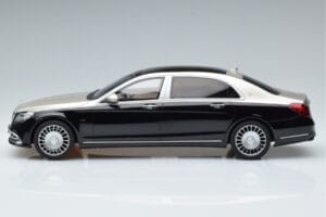 Mercedes Maybach S600 W222 Sort Sølv GT Spirit 1:18 GT237 Resin — billede 3 af 6