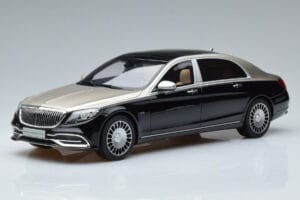 Mercedes Maybach S600 W222 Sort Sølv GT Spirit 1:18 GT237 Resin
