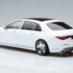 Mercedes Maybach S600 W222 V12 Biturbo Diamond Hvid Almost Real 1:18 - image 7 of 11