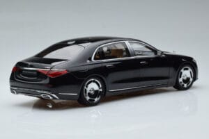 Mercedes Maybach S600 W222 V12 Biturbo Obsidian Sort Almost Real 1:18 820115 Metal — billede 3 af 11
