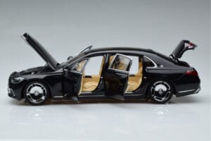 Mercedes Maybach S600 W222 V12 Biturbo Obsidian Sort Almost Real 1:18 820115 Metal — billede 4 af 11