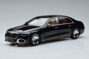 Mercedes Maybach S600 W222 V12 Biturbo Obsidian Sort Almost Real 1:18 820115