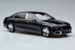 Mercedes Maybach S600 W222 V12 Biturbo Obsidian Sort Almost Real 1:18 820115 Metal — billede 6 af 11