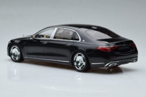 Mercedes Maybach S600 W222 V12 Biturbo Obsidian Sort Almost Real 1:18 820115 Metal — billede 7 af 11
