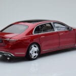 Mercedes Maybach S600 W222 V12 Biturbo Patagonia Rød Almost Real 1:18 - image 3 of 10