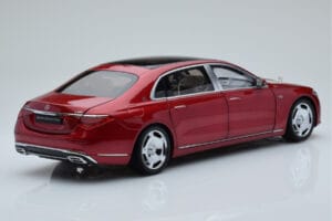 Mercedes Maybach S600 W222 V12 Biturbo Patagonia Rød Almost Real 1:18 820119 Metal — billede 3 af 10
