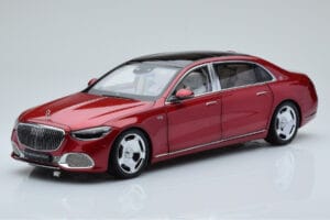 Mercedes Maybach S600 W222 V12 Biturbo Patagonia Rød Almost Real 1:18 820119