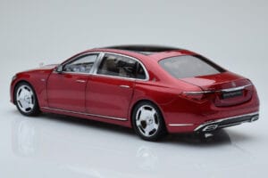 Mercedes Maybach S600 W222 V12 Biturbo Patagonia Rød Almost Real 1:18 820119 Metal — billede 7 af 10