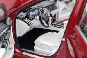 Mercedes Maybach S600 W222 V12 Biturbo Patagonia Rød Almost Real 1:18 820119 Metal — billede 8 af 10