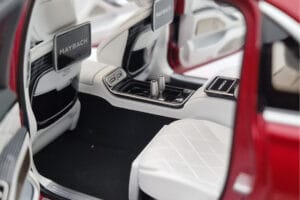 Mercedes Maybach S600 W222 V12 Biturbo Patagonia Rød Almost Real 1:18 820119 Metal — billede 9 af 10