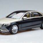 Mercedes Maybach S650 X222 Sølvblå Norev 1:18 B66960615 Metal