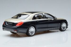 Mercedes Maybach S650 X222 Sølvblå Norev 1:18 B66960615 Metal — billede 3 af 7