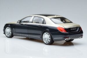 Mercedes Maybach S650 X222 Sølvblå Norev 1:18 B66960615 Metal — billede 6 af 7