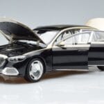 Mercedes Maybach S680 X223 Guld Sort Metallic Norev 1:18 183917 Metal - image 2 of 7
