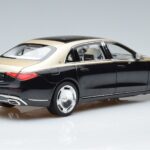 Mercedes Maybach S680 X223 Guld Sort Metallic Norev 1:18 183917 Metal - image 3 of 7