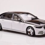 Mercedes Maybach S680 W223 Obsidian Sort Diamond Hvid Almost Real 1:18 - image 5 of 7