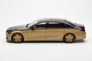 Mercedes Maybach S680 W223 Obsidian Sort Sand Almost Real 1:18 820124 Metal — billede 4 af 7