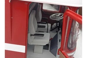 Mercedes O317 Porsche Transporter Rød CMR 1:18 CMR149 Metal — billede 11 af 12