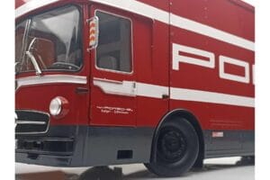 Mercedes O317 Porsche Transporter Rød CMR 1:18 CMR149 Metal — billede 7 af 12