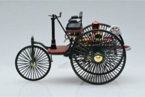 Mercedes Patent Motorwagen Grøn Norev 1:18 183701 Metal — billede 3 af 6