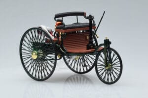 Mercedes Patent Motorwagen Grøn Norev 1:18 183701 Metal — billede 4 af 6