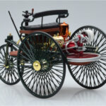 Mercedes Patent Motorwagen Grøn Norev 1:18 - image 5 of 6