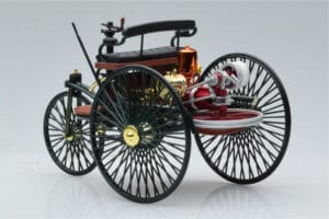 Mercedes Patent Motorwagen Grøn Norev 1:18 183701 Metal — billede 5 af 6