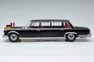 Mercedes 600 Pullman W100 W. Brandt G. Pompidou KK-Scale 1:18 KKDC181134 Metal — billede 3 af 6