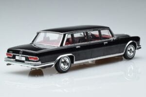 Mercedes 600 LWB Pullman W100 Sort MCG 1:18 MCG18187 Metal — billede 2 af 6
