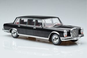 Mercedes 600 LWB Pullman W100 Sort MCG 1:18 MCG18187 Metal — billede 4 af 6
